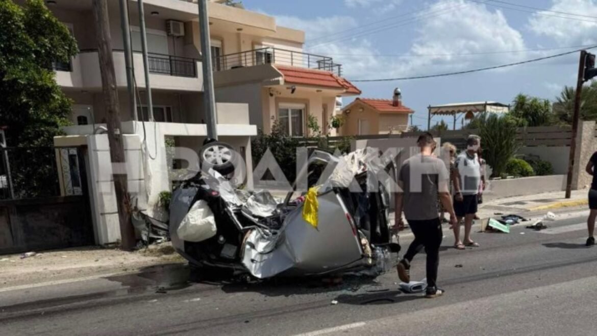 Τραγωδία στη Ρόδο: Δύο γυναίκες νεκρές σε τροχαίο σοκ – Τρεις τραυματίες – ΦΩΤΟ