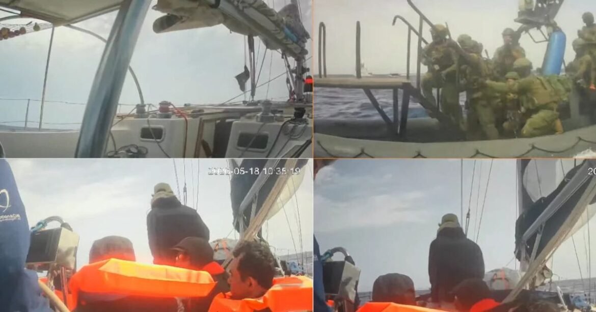 Αναχαιτίστηκε ο στολίσκος για τη Γάζα ανοιχτά της Κύπρου – Συνελήφθησαν 100 άτομα (Βίντεο)