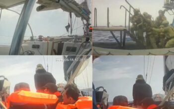 Αναχαιτίστηκε ο στολίσκος για τη Γάζα ανοιχτά της Κύπρου – Συνελήφθησαν 100 άτομα (Βίντεο)