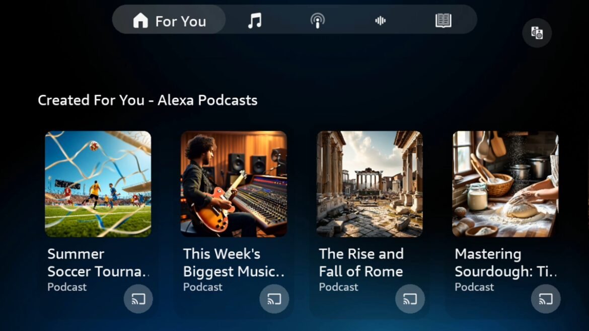 Amazon Alexa+: Δημιουργεί AI podcasts για οποιοδήποτε θέμα με μία μόνο φωνητική εντολή