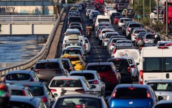 Μποτιλιάρισμα στον Κηφισό λόγω τροχαίου στο ύψος της Μεταμόρφωσης