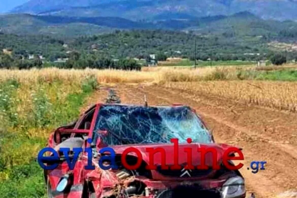 Εύβοια: Σύγκρουση Ι.Χ. με αγροτικό στα Ψαχνά – Σοβαρά τραυματίας 60χρονός οδηγός που είχε έρθει για την