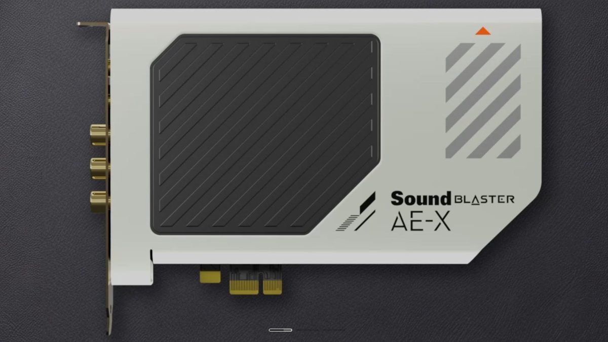 Creative SoundBlaster AE-X: Η νέα κορυφαία PCIe κάρτα ήχου φέρνει ποιότητα στούντιο μέσα στο PC σας