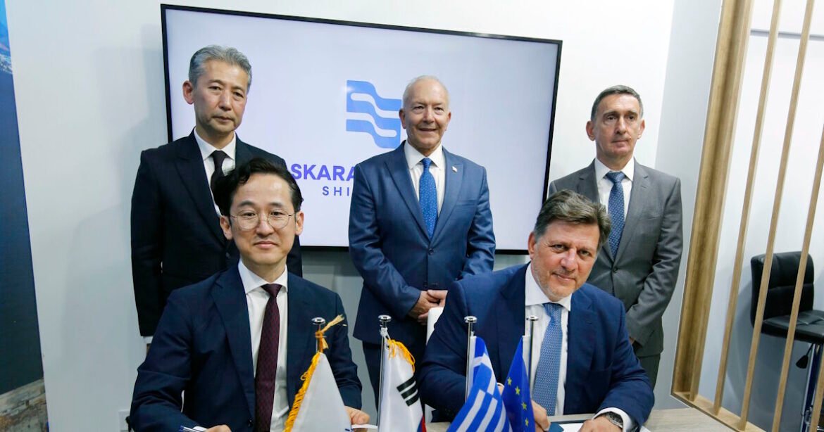 Στρατηγική συνεργασία Ναυπηγείων Σκαραμαγκά – HD Hyundai για κατασκευή ειδικών σκαφών