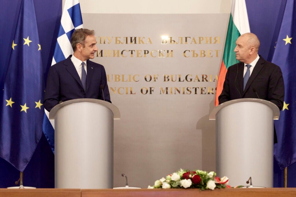 Μητσοτάκης με Ράντεφ: Το ευχαριστώ της Σόφιας για τους Patriot και η σύμπλευση για το Ταμείο Ανταγωνιστικότητας
