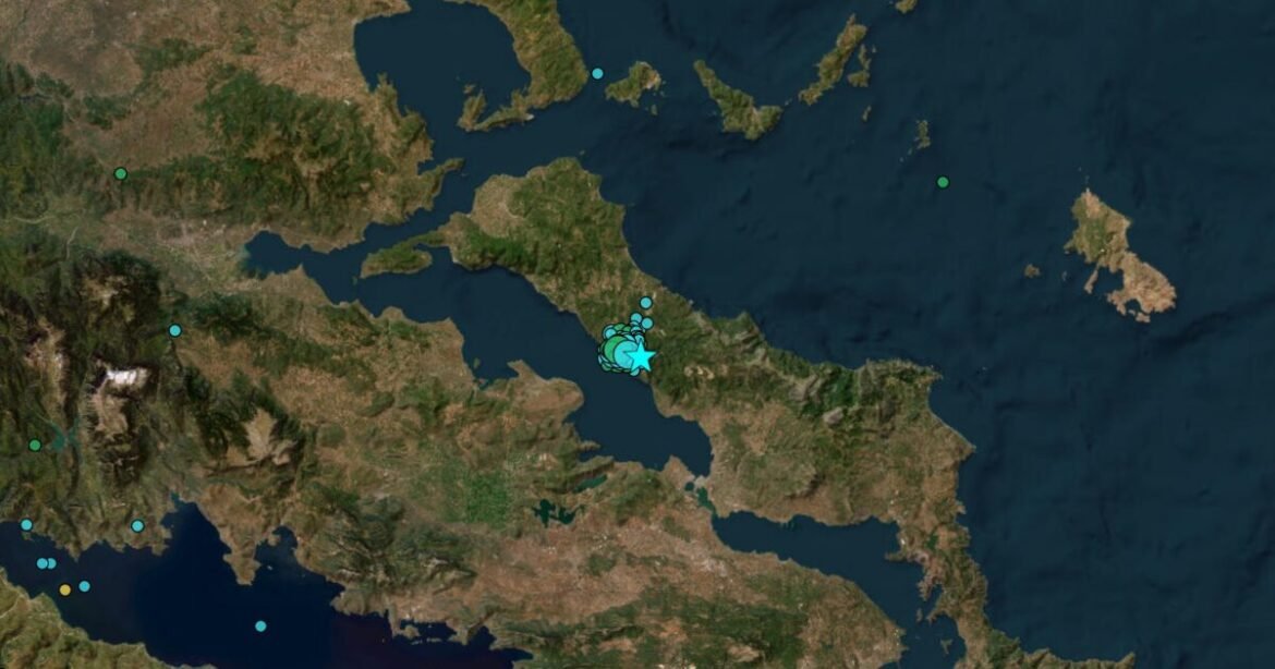 Σεισμός στο Προκόπιο Ευβοίας μεγέθους 3,5 Ρίχτερ – Αισθητός στην Αττική