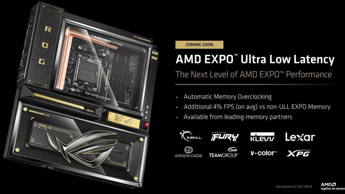 Η ASUS φέρνει πρώτη το AMD EXPO Ultra Low Latency: Beta BIOS για τις μητρικές X870E με δωρεάν boost επιδόσεων 4%