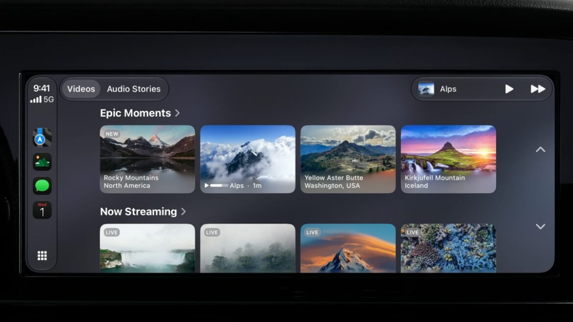 Apple CarPlay: Το iOS 27 φέρνει εγγενείς εφαρμογές video streaming στην οθόνη του αυτοκινήτου