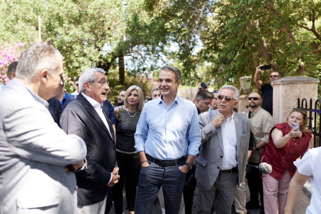 Στη Ρόδο ο Μητσοτάκης: «Πράσινο φως» για την αξιοποίηση του Παλιού Νοσοκομείου