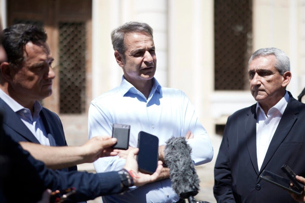 Μητσοτάκης από Ρόδο: Η ΝΔ η μόνη δύναμη που μπορεί να εγγυηθεί σταθερότητα