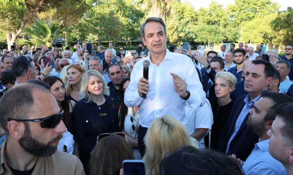 Μητσοτάκης: Στον πολιτικό διαγκωνισμό ο «τζάμπας 1» συναγωνίζεται τον «τζάμπα 2»