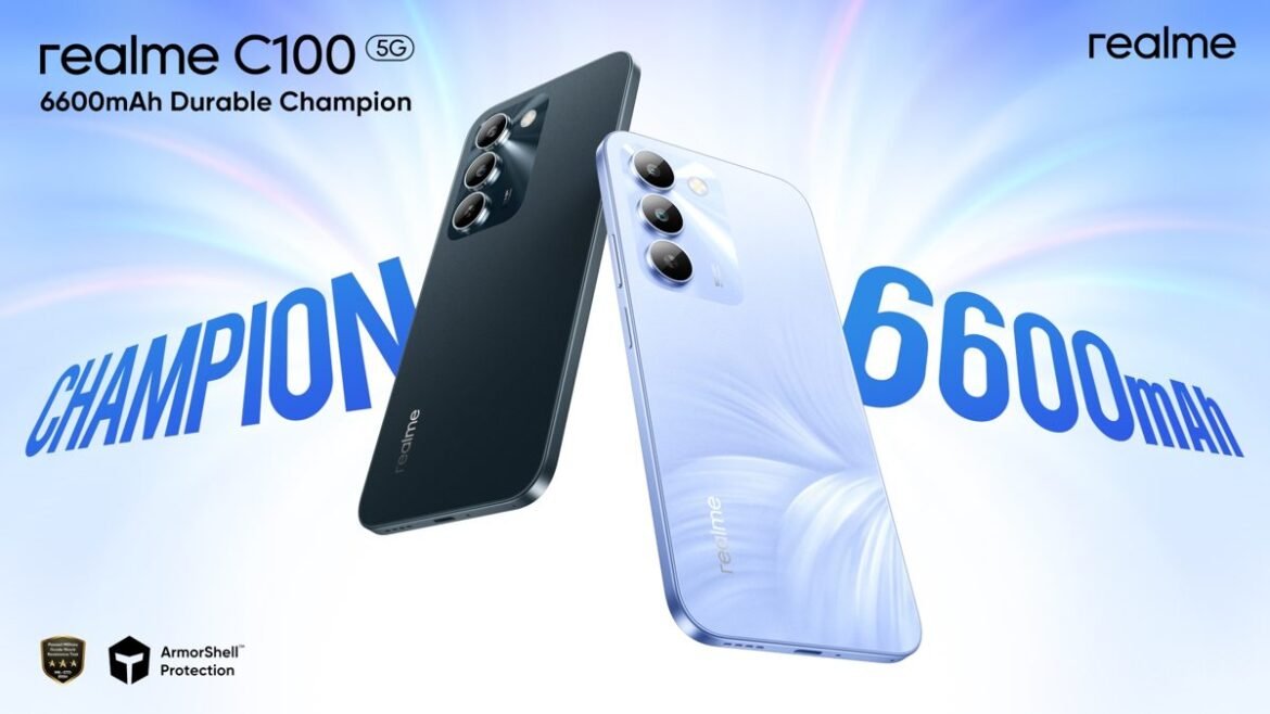 realme C100 5G: Νέα entry-level πρόταση με στρατιωτική ανθεκτικότητα και θηριώδη μπαταρία 6.600 mAh
