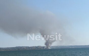Φωτιά στην Θεσσαλονίκη, στον οικισμό Τσαίρια στην Περαία: Ήχησε το 112