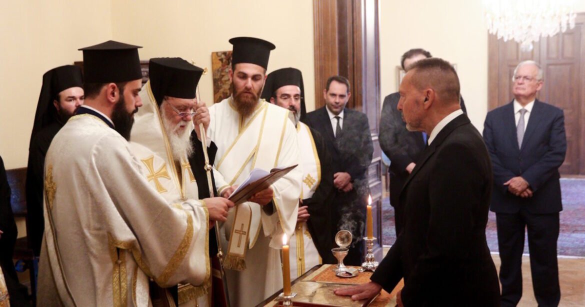 Γιάννης Στουρνάρας: Ορκίστηκε για τη νέα θητεία του ως Διοικητής της Τράπεζας της Ελλάδος