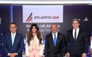 Atlantic SEE LNG Trade: «Ώρα» για εμπορική αξιοποίηση του Κάθετου Διαδρόμου – Η συμφωνία των 9 δισ. δολαρίων