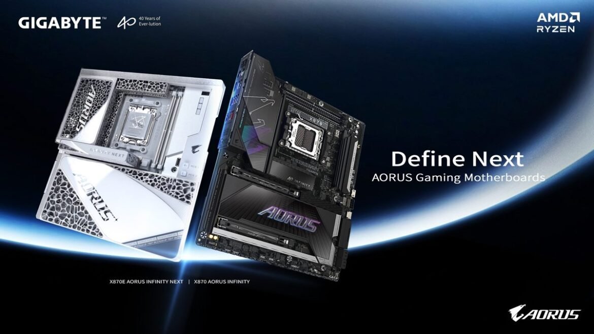 Gigabyte X870E Aorus Infinity: Μητρικές-«τέρατα» για τον Ryzen 9950X3D2 με ταχύτητες RAM έως 11.400 MT/s