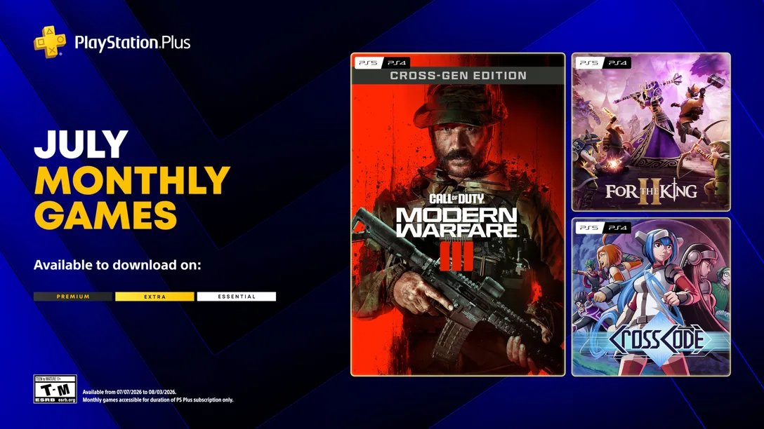 PlayStation Plus Ιούλιος 2026: Η Sony προσπαθεί να «χρυσώσει το χάπι» με το μετριότατο Call of Duty: Modern Warfare III