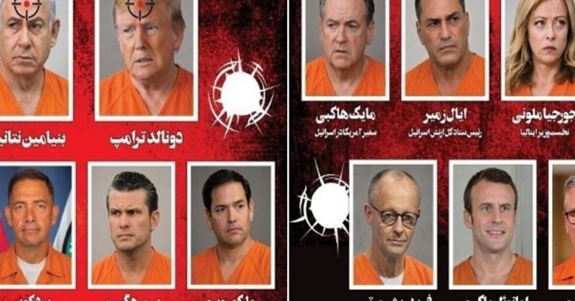 Σοκ από τη «λίστα θανάτου» ιρανικής εφημερίδας: Στο στόχαστρο Τραμπ, Μακρόν, Μελόνι, Μερτς και Στάρμερ