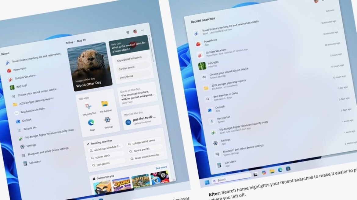 Windows 11: Η Microsoft αφαιρεί διαφημίσεις και «άχρηστα» στοιχεία από την Αναζήτηση