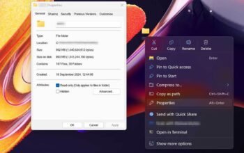 Windows 11: Η Microsoft επανασχεδιάζει επιτέλους το κλασικό παράθυρο «Ιδιότητες» με Dark Mode