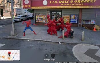 Google Maps: Ο Spider-Man εμφανίζεται στο Street View της Νέας Υόρκης