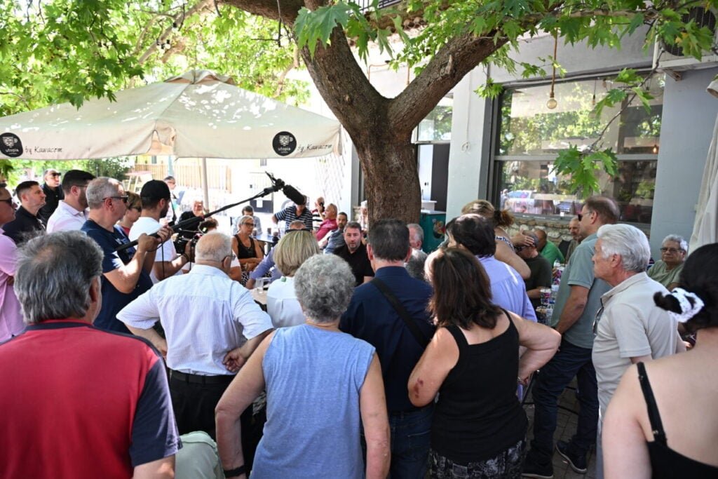 Ανδρουλάκης από τη Βοιωτία για τις πυρκαγιές: Δεν μπορεί να είναι άλλοθι η κλιματική κρίση