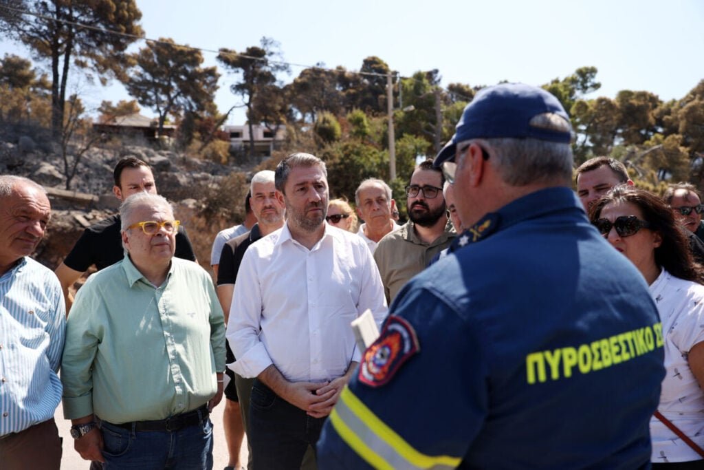 Στο Πόρτο Γερμενό ο Ανδρουλάκης: Η πολιτική προστασία πρέπει να αποκτήσει ένα άλλο δόγμα