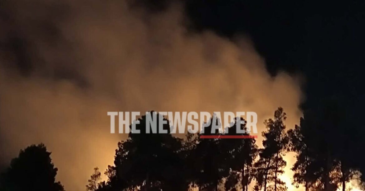 Φωτιά στον Βόλο στην περιοχή Αϊβαλιώτικα: Άμεση κινητοποίηση της πυροσβεστικής