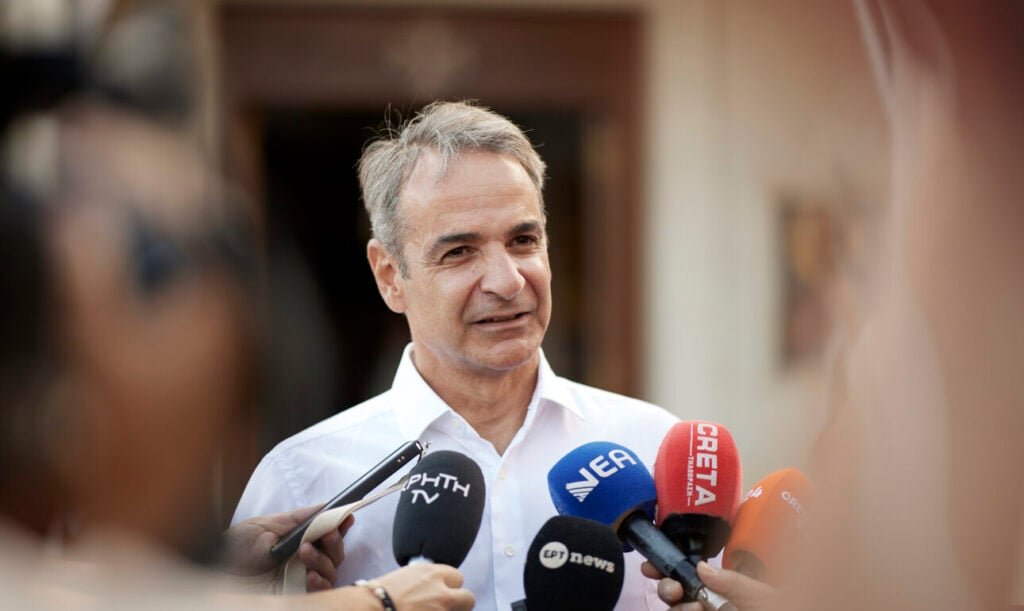 Τα «Χρόνια Πολλά» του Κυριάκου Μητσοτάκη στη Μαντόνα
