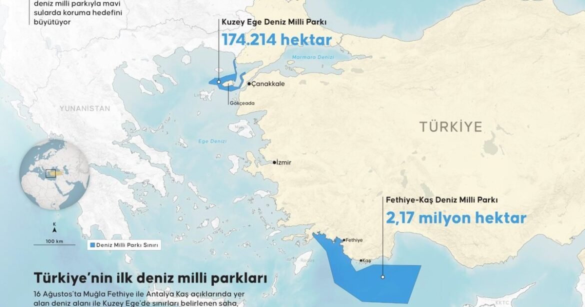 Χάρτης-πρόκληση από την Άγκυρα: «Βαφτίζει» εθνικά πάρκα διεθνή ύδατα και κυκλώνει το Καστελλόριζο