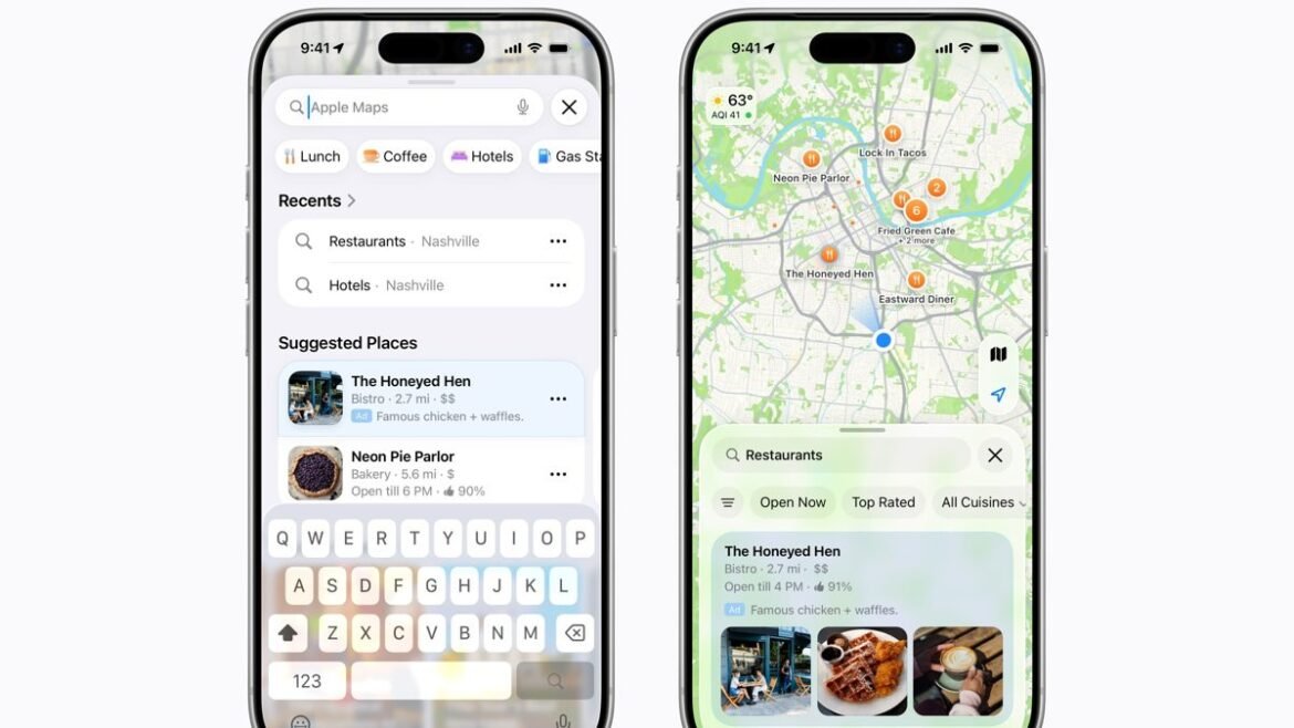 Apple Maps: Ξεκίνησε η προβολή διαφημίσεων στα αποτελέσματα αναζήτησης