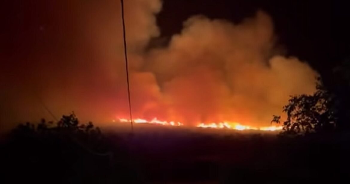 Φωτιά στην Κρυσταλλοπηγή Φλώρινας – Ήχησε το 112