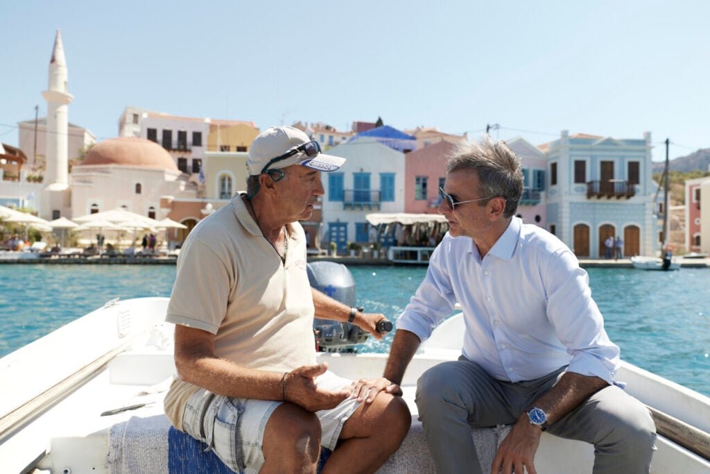Μητσοτάκης από Καστελλόριζο: Εργα 27 εκατ. ευρώ για υποδομές – «Κλείνουμε όλα τα ανοιχτά μέτωπα»