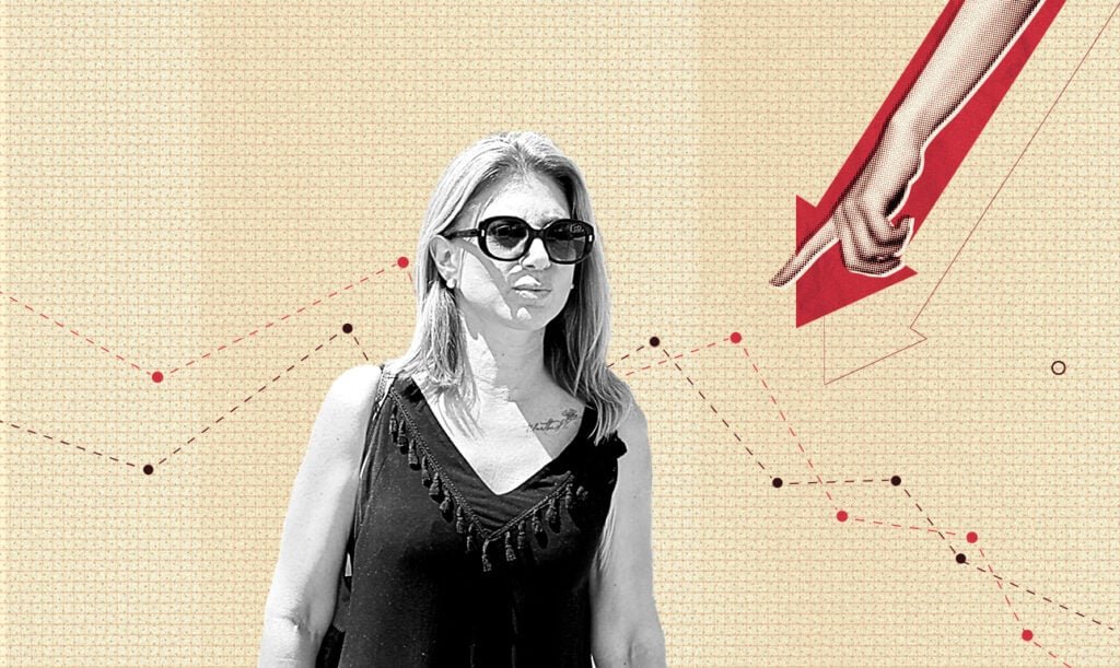 Η άνοδος και η πτώση της Καρυστιανού