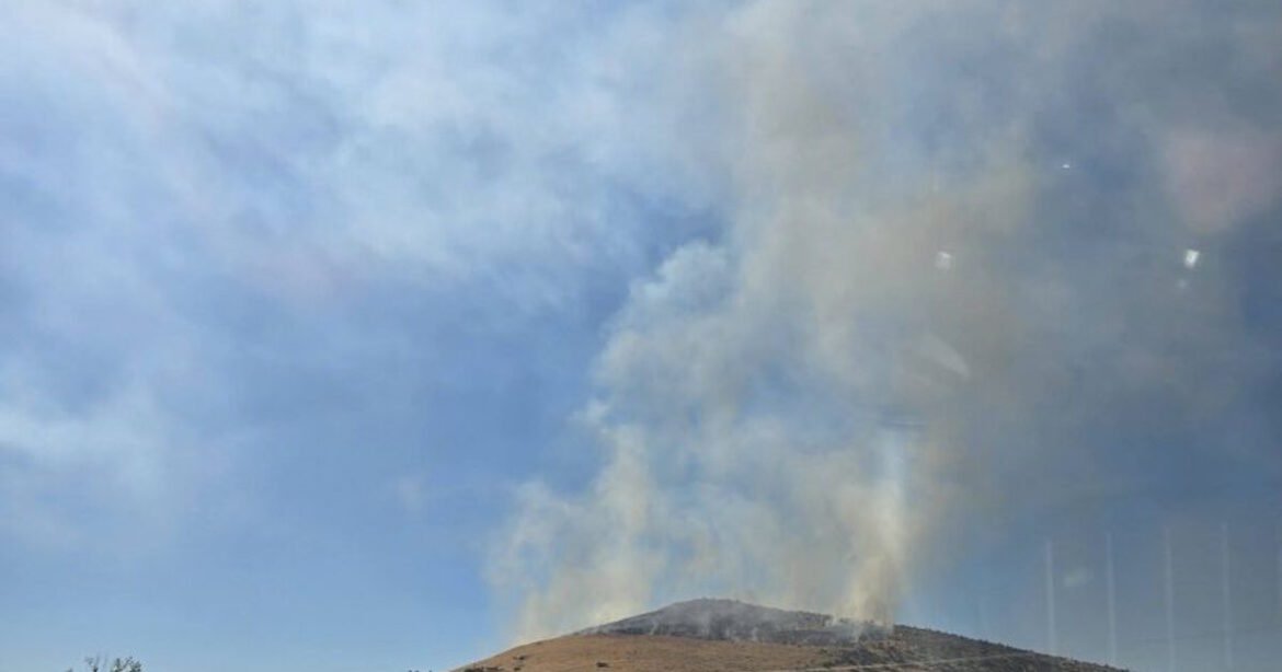 Φωτιά στην Καρδίτσα: Επιχειρούν εναέρια μέσα στον δήμο Παλαμά