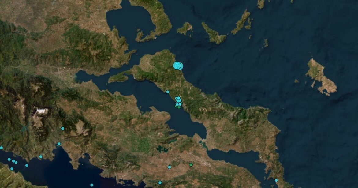 Σεισμός στην Εύβοια μεγέθους 4 Ρίχτερ – Στο Προκόπι το επίκεντρο