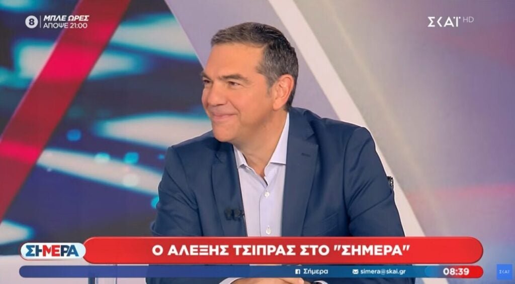 Τσίπρας στον ΣΚΑΪ: «Ή εμείς ή κανείς» και «είμαι έτοιμος να κυβερνήσω»