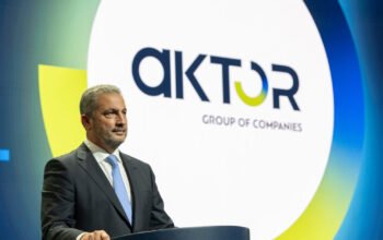 AKTOR: Άνοδος 38% στα λειτουργικά κέρδη EBITDA – Στα 649 εκατ. ευρώ ο τζίρος