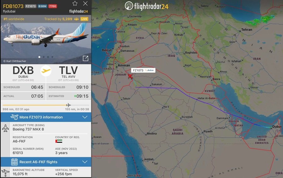 Πτήση Flydubai: False alarm το σήμα για αεροπειρατεία – Τσακώθηκαν οι πιλότοι