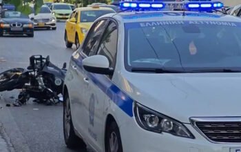 Μποτιλιάρισμα στη Βασιλίσσης Σοφίας μετά το Μέγαρο Μουσικής λόγω τροχαίου με μηχανή