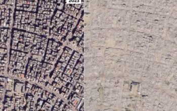 Πώς έγινε «Κόλαση» η Γάζα – Συγκλονιστικά φωτογραφικά ντοκουμέντα, πριν και μετά, από το Google Maps