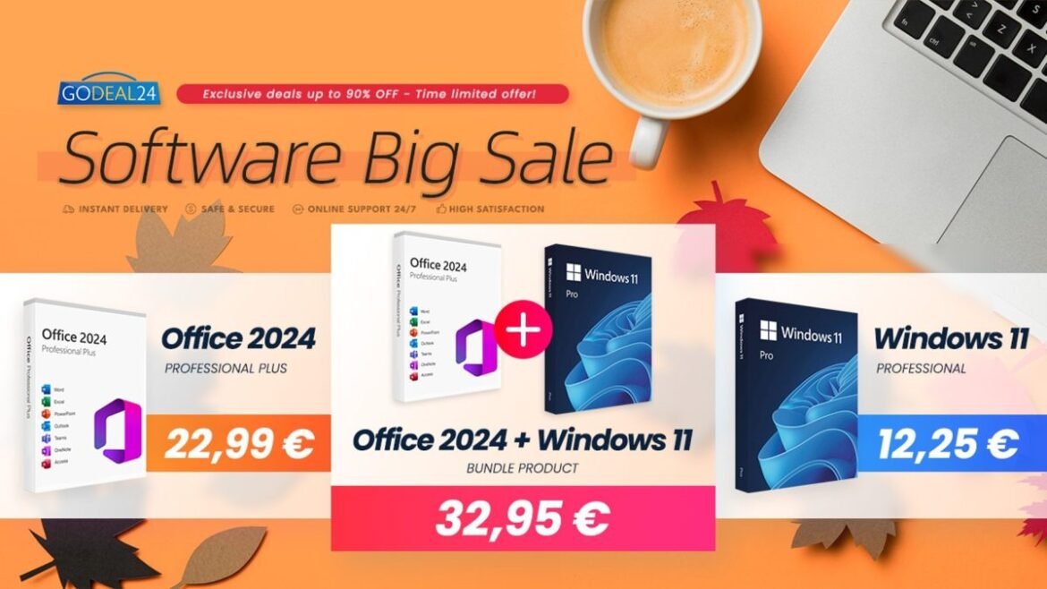 GoDeal24: Microsoft Office 2024 στα 22.99€ και Windows 11 Pro με μόλις 12.25€