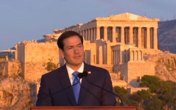 Ρούμπιο από την Πνύκα: «Οι Ελληνες δεν διαμόρφωσαν απλώς την Ιστορία, μας την χάρισαν»
