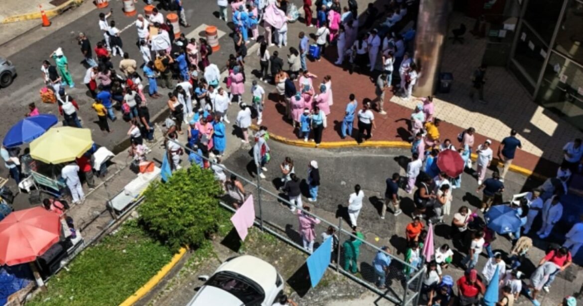 Ισχυρός σεισμός 7,7 Ρίχτερ στον Παναμά: Εικόνες και βίντεο από τη στιγμή που «χτυπά» ο εγκέλαδος