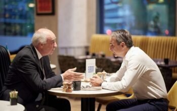 Τετ-α-τετ Μητσοτάκη και Μεϊμαράκη στις Βρυξέλλες